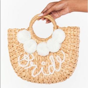 Show Me Your MuMu Bride Straw Bag